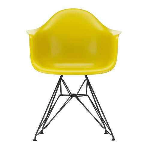 Cadeira de Braços em Plástico Eames DAR / Base Preta